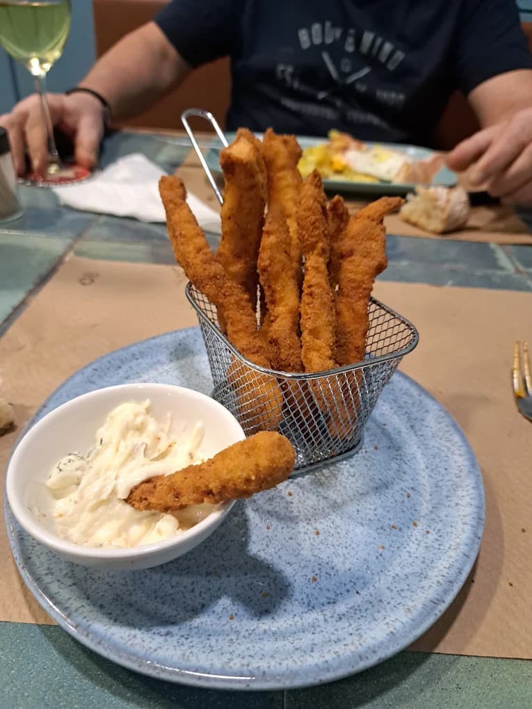 Tapa crujiente para compartir